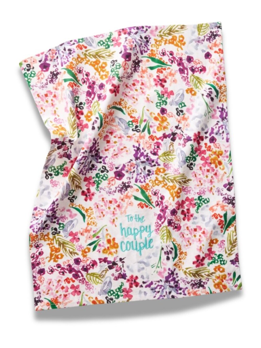 Anthropologie x Rebecca Prinn Best Wishes Dish Towel NWT